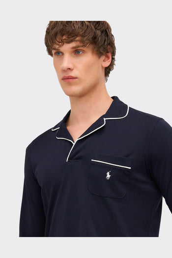 Pigiama L/S Lounge Set Collection Navy - 2
