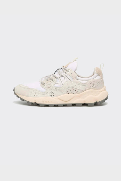 Sneakers Yamano 3 Suede-Nylon White/Off White