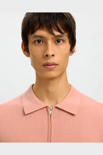 Polo Tray SS Half Zip Rose Dawn - 4