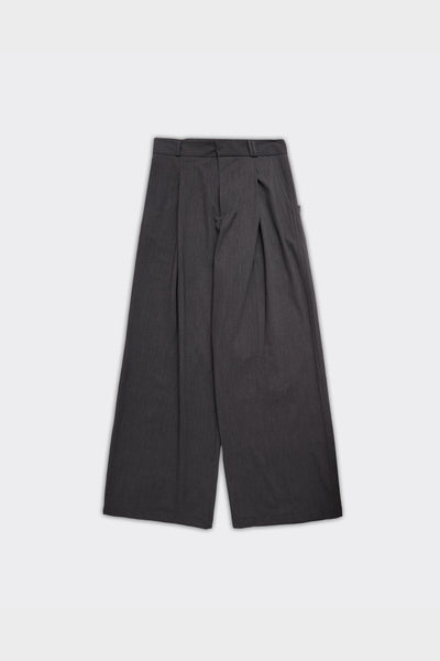 Pantaloni Super Loose Dark Grey