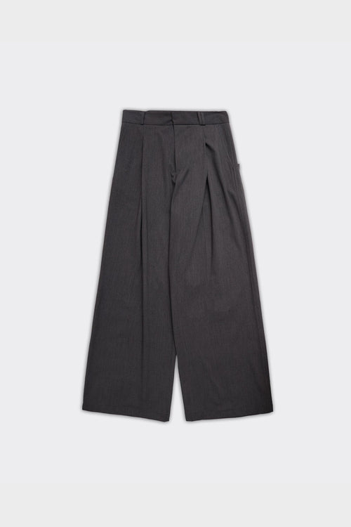 Pantaloni Super Loose Dark Grey