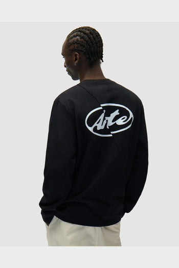 Longsleeve Back Circle Logo Nera - 3