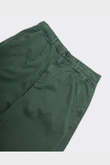 Pantalone Romeo Chino Pleated Verde - 2