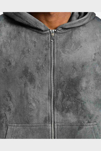 Felpa Con Cappuccio Zip Dèliria Nera - 2