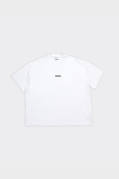 T-Shirt Box Logo Bianca