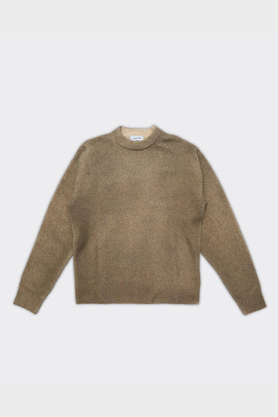 Crewneck Knit Over Beige