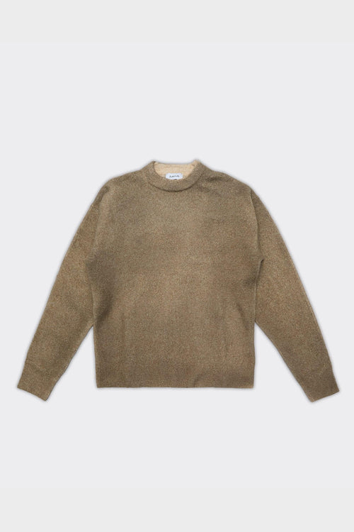 Crewneck Knit Over Beige