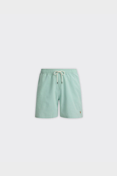 Costume Traveler Mid Trunk Seersucker Key West Green Stripe