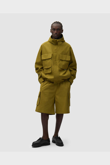 Shorts Linen Cargo Verdi - 5