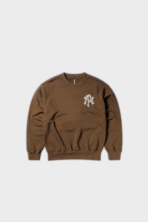 Crewneck Nyp Marrone