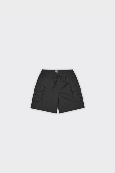 Shorts Linen Cargo Neri