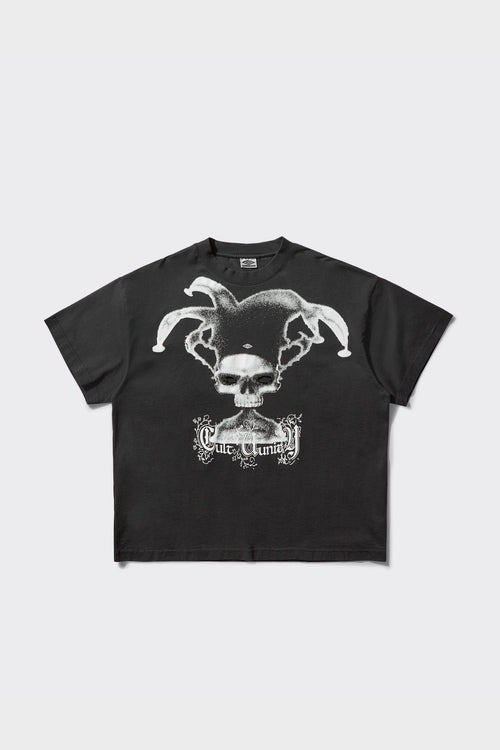 T-Shirt Lasered Jester Nera