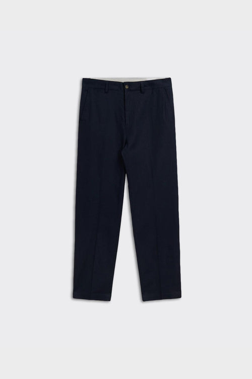 Pantalone Linen Rendon Blu