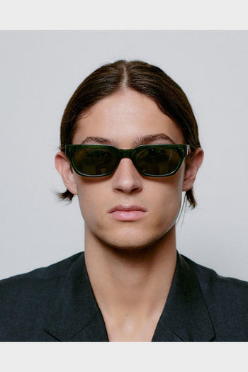 Occhiale da Sole Bror Verde Scuro Transparent - 2