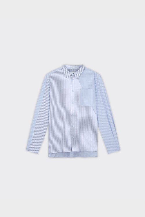 Camicia Assimetrical Striped