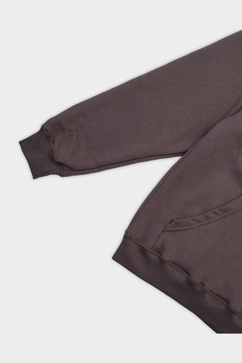 Felpa Con Cappuccio Mythis Marrone - 3