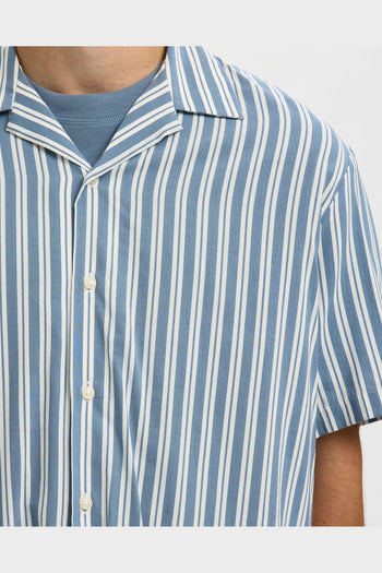 Camicia Ss Relax Air MIx Blue Mirage - 3