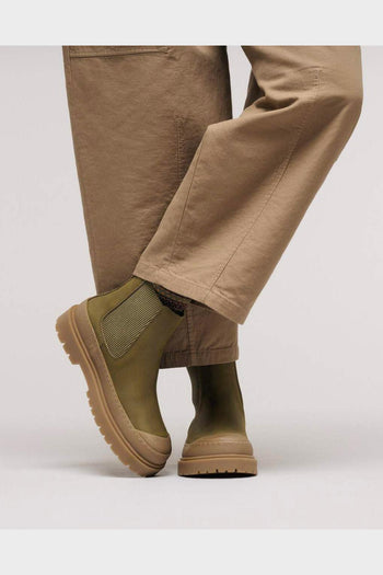 Stivale Prescott Slip On Nubuck Leather Pine Green - 4