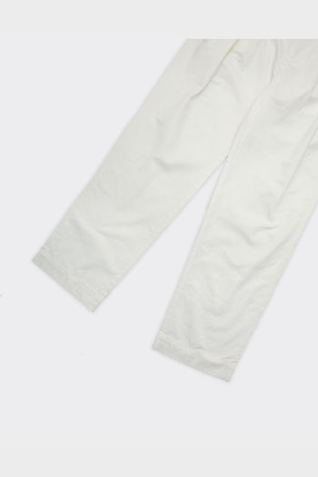 Pantalone Adam Loose Pleat Bianco - 3