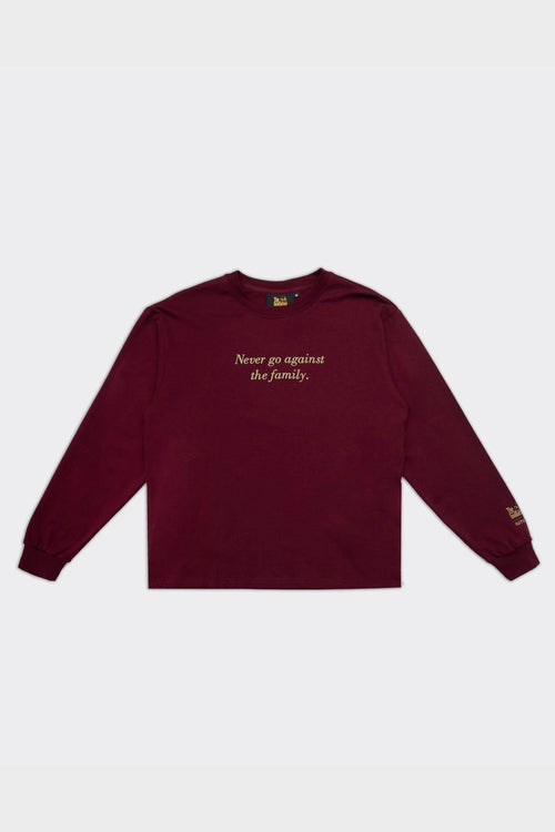 Longsleeve The Godfather Worldwide Burgundy