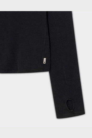 Longsleeve Lis Henley Nera - 2