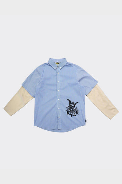 Camicia Angel Double Azzurra