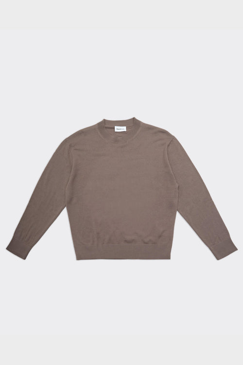 Maglia Crewneck Knit Taupe