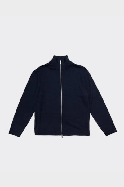 Cardigan Teller Relaxed Zip Sky Captain