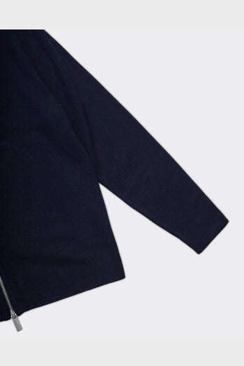 Cardigan Teller Relaxed Zip Sky Captain - 3