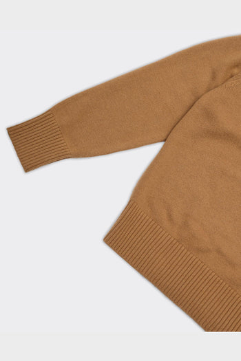 Crewneck Knit Calle Relaxed Cashmere Blend Chipmunk - 3