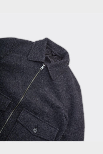 Giacca Jakob Wool Blend Grey Melange - 2