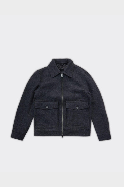 Giacca Jakob Wool Blend Grey Melange