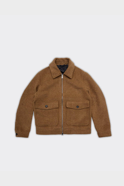 Giacca Jakob Wool Blend Chipmunk