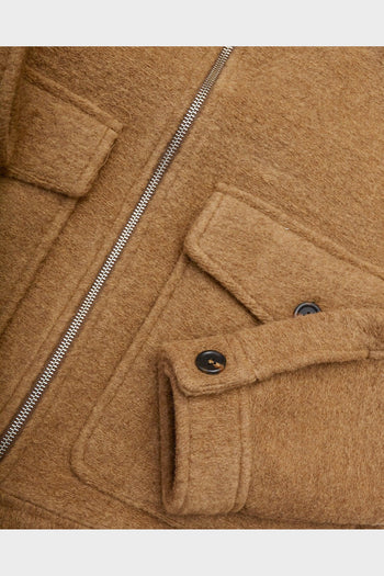 Giacca Jakob Wool Blend Chipmunk - 4