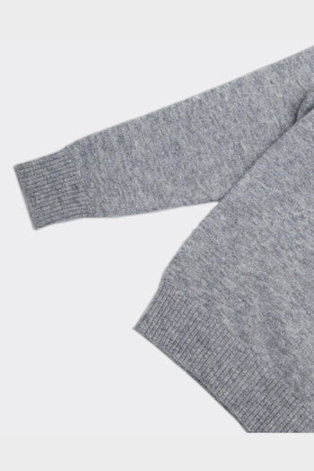 Maglione Knit Rai Light Grey Melange - 3