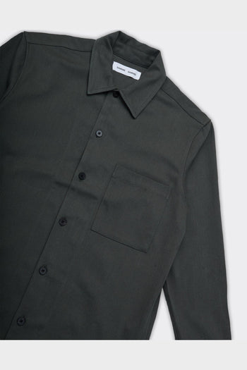 Camicia Overshirt Sadamon Verde Scuro - 2