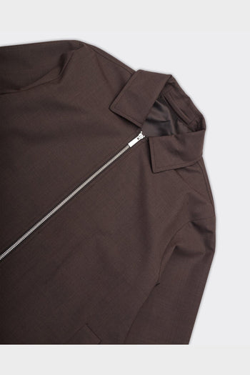 Giacca Theo Wool Blend Marrone - 4