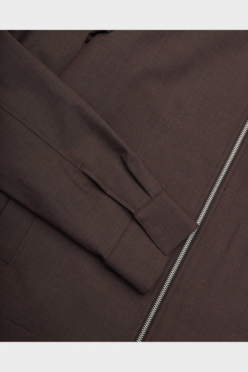 Giacca Theo Wool Blend Marrone - 5