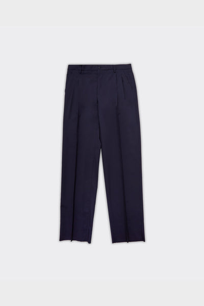 Pantalone Sartoriale Relax Fit Blu