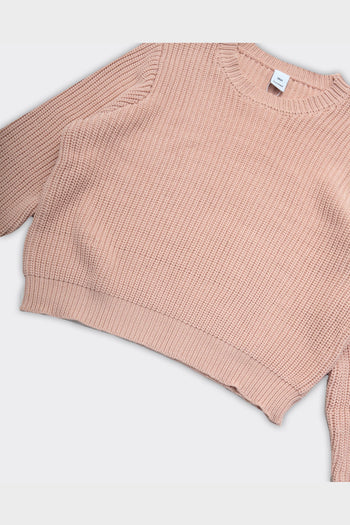 Maglione Boxy Bently Rose Smoke - 2