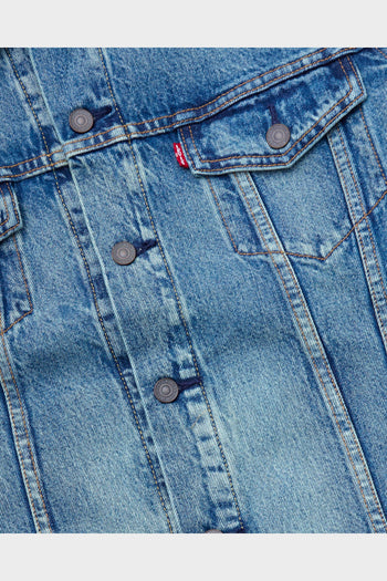 Giacca The Trucker Skyline Blu - 5