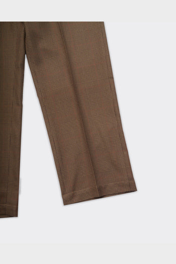 Pantalone Sartoriale Randall Houndstooth Marrone - 2