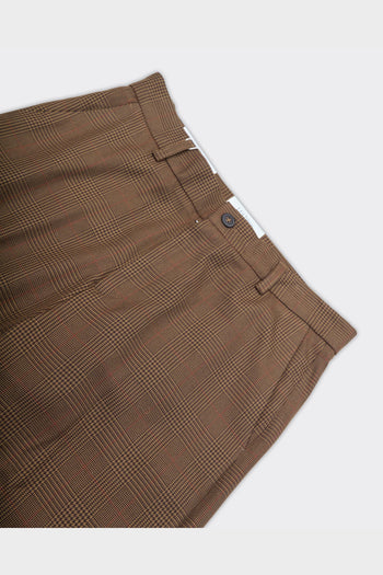 Pantalone Sartoriale Randall Houndstooth Marrone - 3