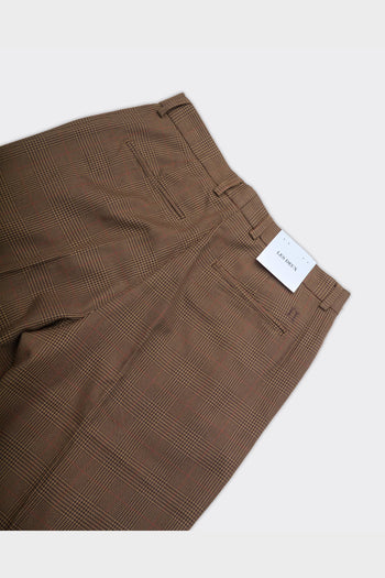 Pantalone Sartoriale Randall Houndstooth Marrone - 4