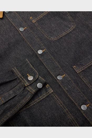 Giacca Layton Overshirt Denim Nera - 3