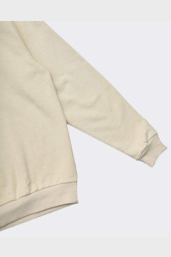 Felpa Crew Half-Zip Avorio - 2
