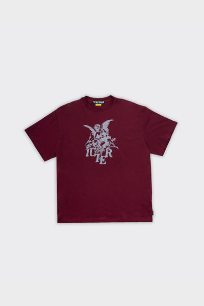 T-Shirt Angel Burgundy