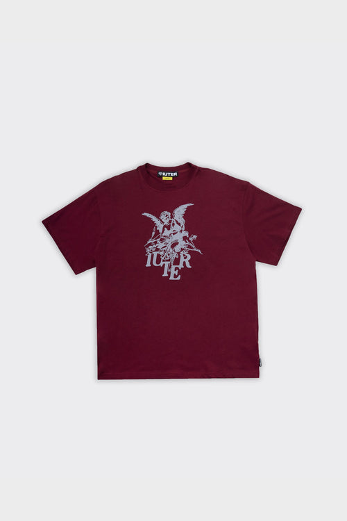 T-Shirt Angel Burgundy