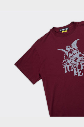 T-Shirt Angel Burgundy - 3