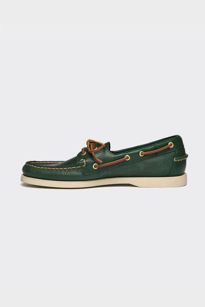 Scarpa Da Barca Portland Martellato Green Hunter